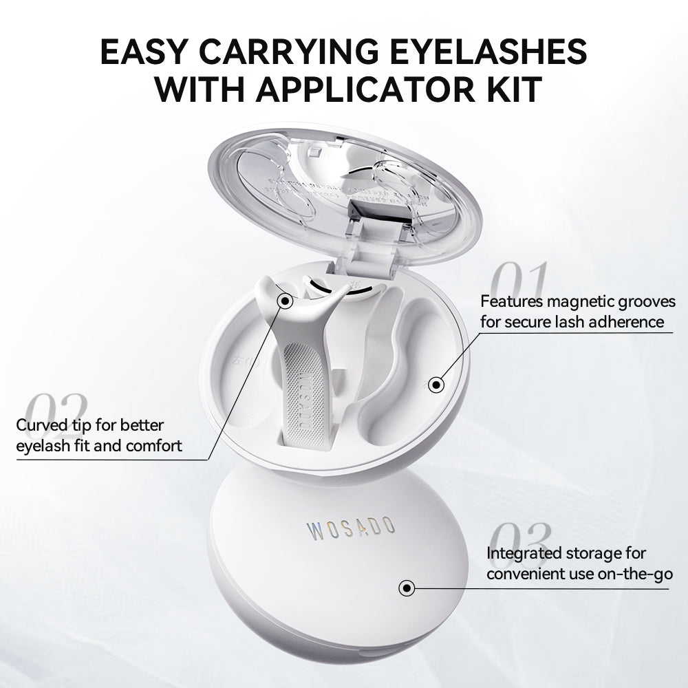 Reusable Magnetic Lashes for Sensitive Eyes