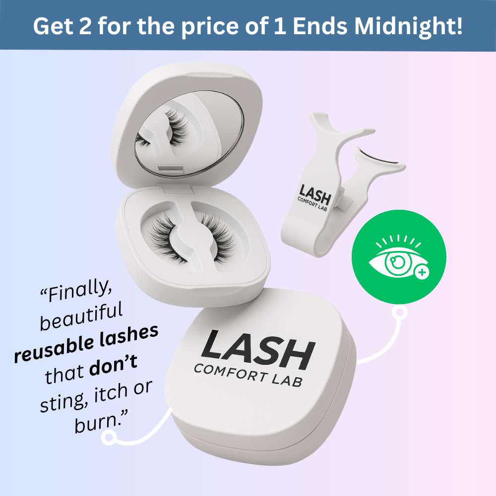 Reusable Magnetic Lashes for Sensitive Eyes